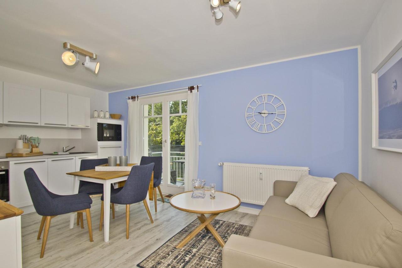 Lietzow Moderne Ferienwohnung Mit Balkon, Meerblick - Ferienresidenz Zwei Boddenfewo 1-2 מראה חיצוני תמונה