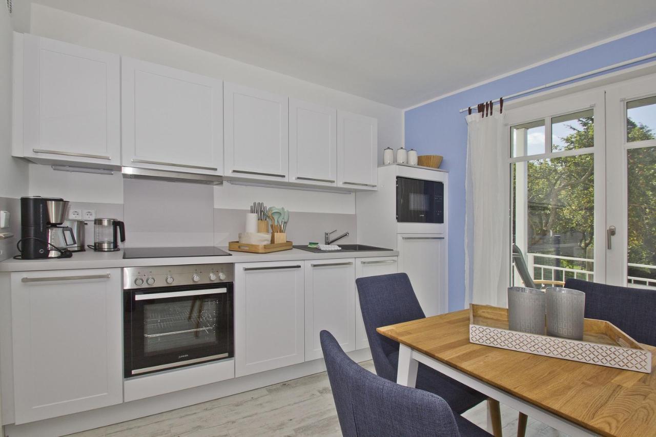 Lietzow Moderne Ferienwohnung Mit Balkon, Meerblick - Ferienresidenz Zwei Boddenfewo 1-2 מראה חיצוני תמונה