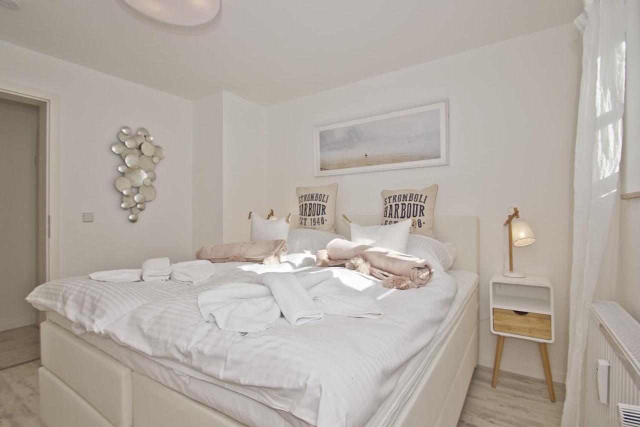 Lietzow Moderne Ferienwohnung Mit Balkon, Meerblick - Ferienresidenz Zwei Boddenfewo 1-2 מראה חיצוני תמונה