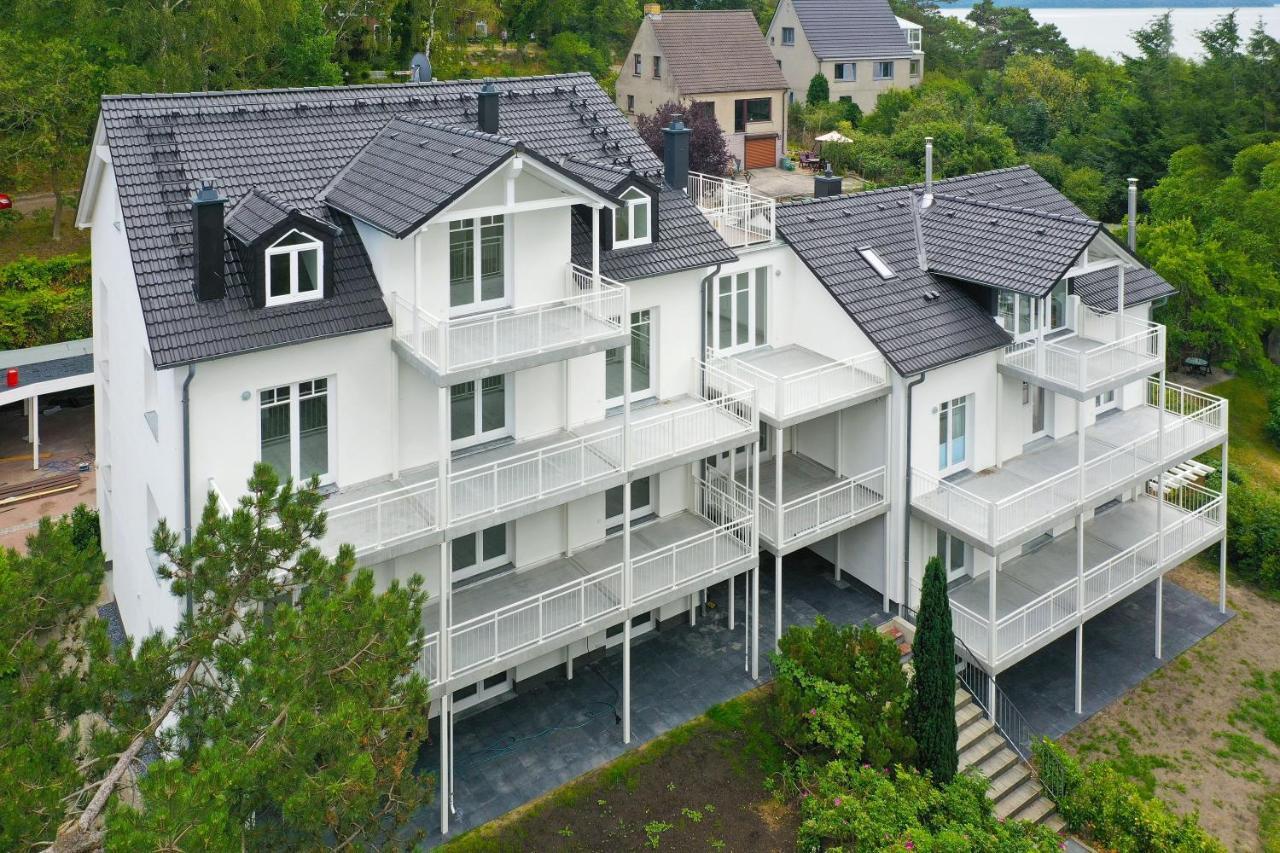 Lietzow Moderne Ferienwohnung Mit Balkon, Meerblick - Ferienresidenz Zwei Boddenfewo 1-2 מראה חיצוני תמונה