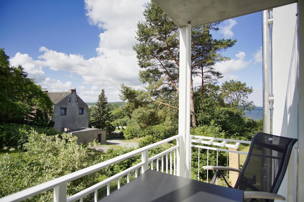 Lietzow Moderne Ferienwohnung Mit Balkon, Meerblick - Ferienresidenz Zwei Boddenfewo 1-2 מראה חיצוני תמונה
